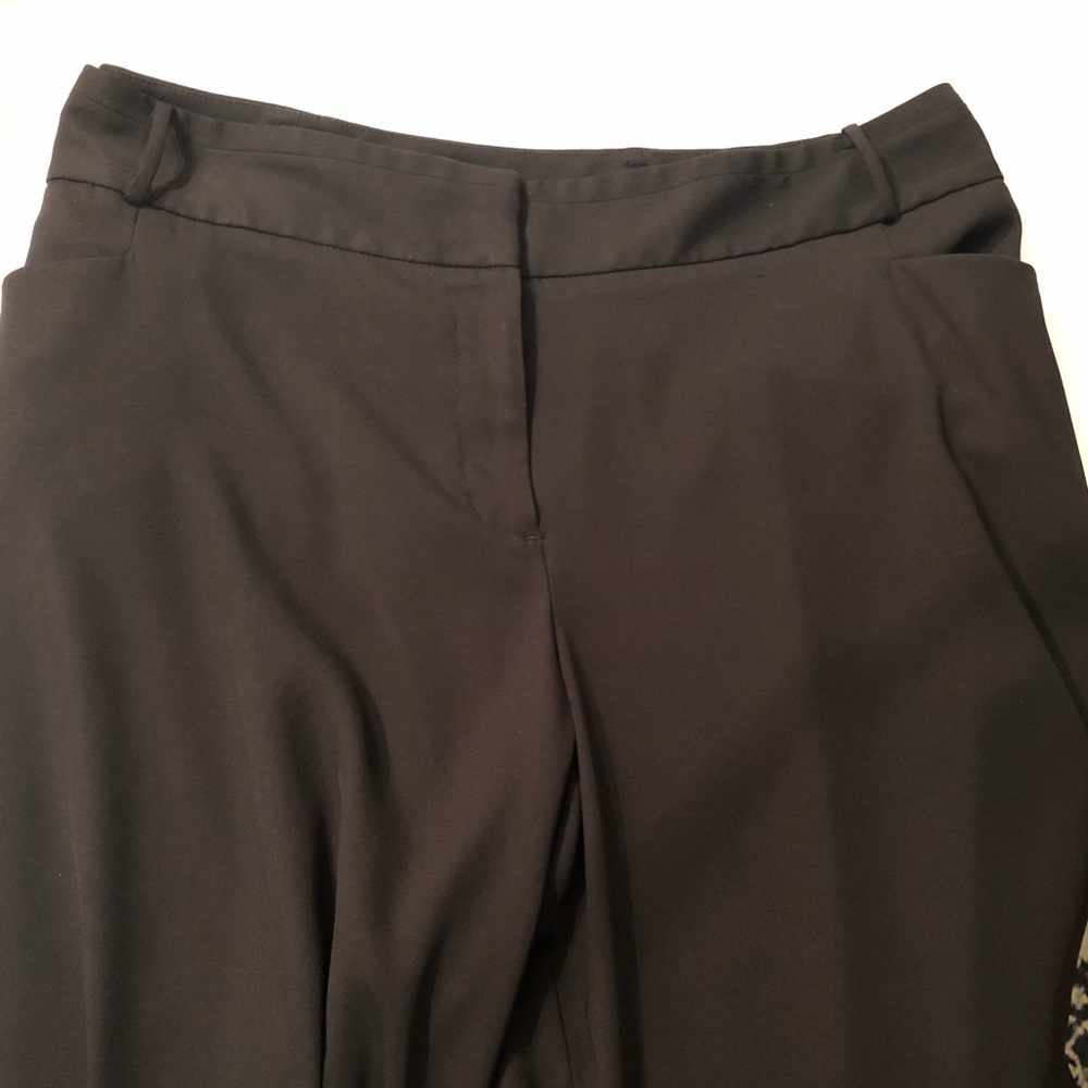 Size 26W Lane Bryant black dress pants.
